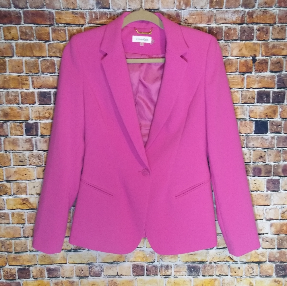 Pink Calvin Klein Blazer